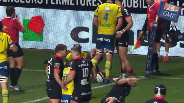 TOP 14 - Essai de Santiago CHOCOBARES (ST) - Stade Toulousain - ASM Clermont