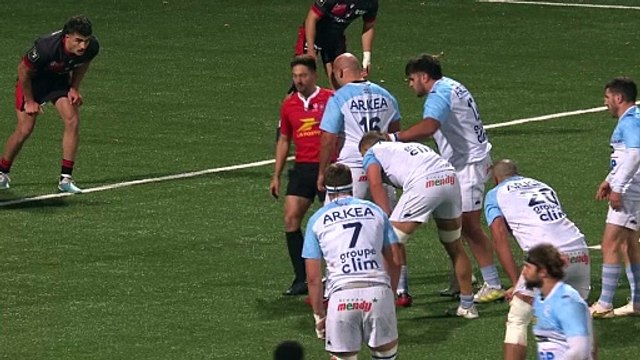 TOP 14 - Essai de Uzair CASSIEM (AB) - LOU Rugby - Aviron Bayonnais