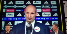 Max Allegri intervista post Juventus Inter 1-1