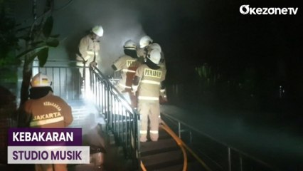 Studio Musik di Jaksel Terbakar, 21 Unit Mobil Damkar Dikerahkan