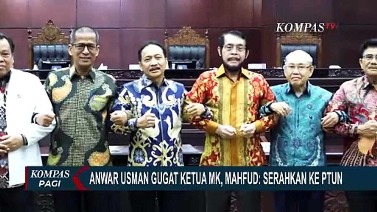 Mahfud MD Angkat Bicara soal Anwar Usman Gugat Ketua MK!