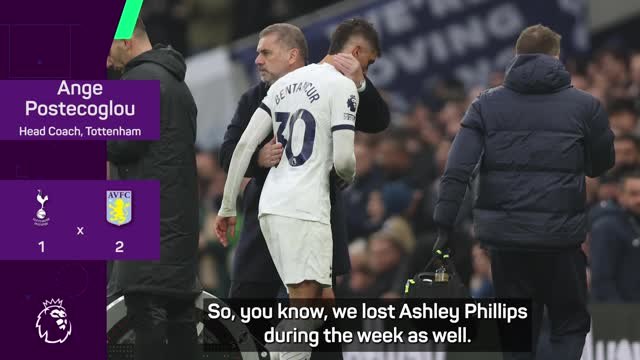 Postecoglou insists Tottenham will 'get through' injury crisis
