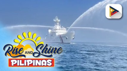 PCG, nagsagawa ng joint towing at water cannon exercise sa Bataan