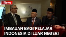 Pendapat Wapres Ma'ruf soal Pelajar WNI di Luar Negeri yang Ragu Pulang