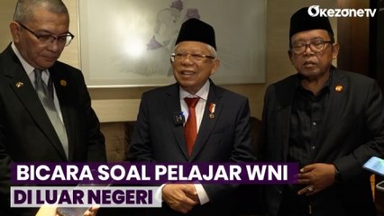 Wapres Maruf Bicara soal Pelajar WNI di Luar Negeri yang Ragu Pulang