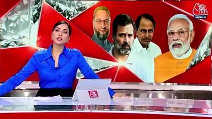PM Modi attacks on CM Kejriwal from land of Telangana