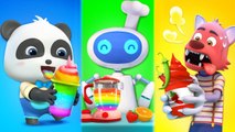 Rainbow Juice Song | Colors Song |  More Fun Sing Along Songs | Kids Song | Kids Cartoon | BabyBus