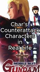 What if Mobile Suit Char's Counterattack Characters are Real