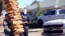 We Delivered 100 Pizzas To Random Houses | Mr Beasy video