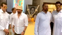 Sunny Deol,Jackie Shroff और Raj Babbar फिल्म निर्माता Rajkumar Kohli की प्रेयर मीट में हुए शामिल