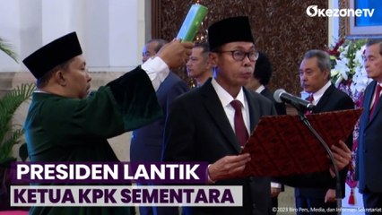 下载视频: Presiden Joko Widodo Lantik Nawawi Pomolango sebagai Ketua KPK Sementara