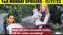 CBS Y&R Spoilers Monday November 27 2023 - Victoria Loss Eva Baby, Claire is her