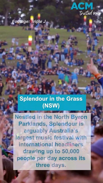 Australia’s biggest music festivals