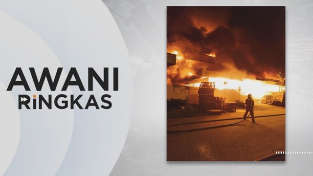 AWANI Ringkas: Gudang kopi musnah terbakar