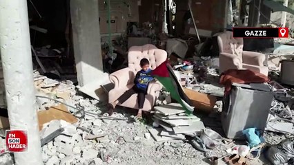 Acı dolu dönüş: Filistinlileri evlerinin enkazı karşıladı