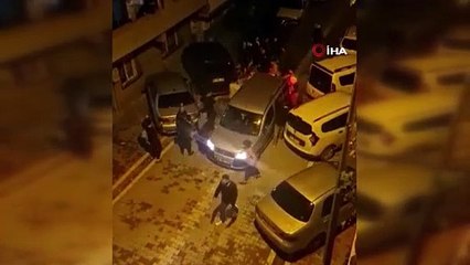 Esenyurt'ta park yeri kavgası! Ortalığı birbirine kattılar