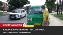 Kalah Saing Dengan TMP Dan Ojol, Opelet Di Pekanbaru Perlahan Hilang