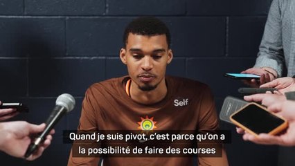 Spurs - Wembanyama se sent aussi à l’aise en tant que pivot