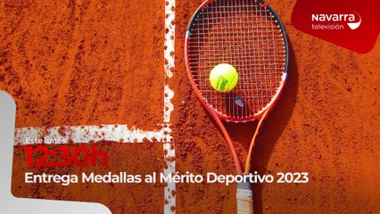 Entrega de Medallas al Mérito Deportivo, a las 12:30 horas, en Navarra TV