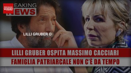 Скачать видео: Lilli Gruber Ospita Massimo Cacciari: La Famiglia Patriarcale Non Esiste Da Tempo!