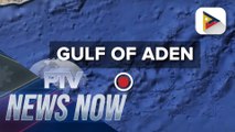 DMW: 2 Filipino seafarers onboard cargo ship attacked in the Gulf of Aden are now safe
