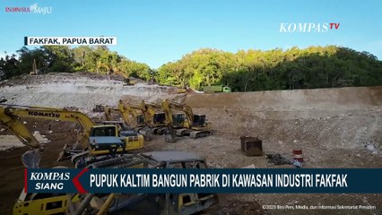 PT Pupuk Kaltim Segera Bangun Pabrik di Kawasan Industri Terpadu Fakfak, Papua Barat