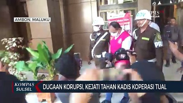 Dugaan Korupsi, Kejati Tahan Kadis Koperasi Tual