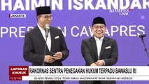 [FULL] Tiga Capres-Cawapres Sampaikan Komitmen Kampanye Damai di Rakornas Gakkumdu Bawaslu