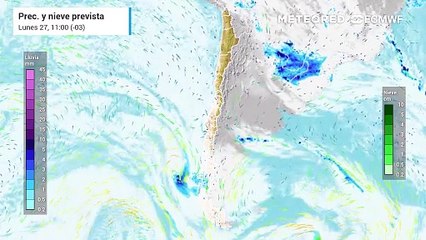 Sistema frontal abre la última semana del mes de noviembre en Chile