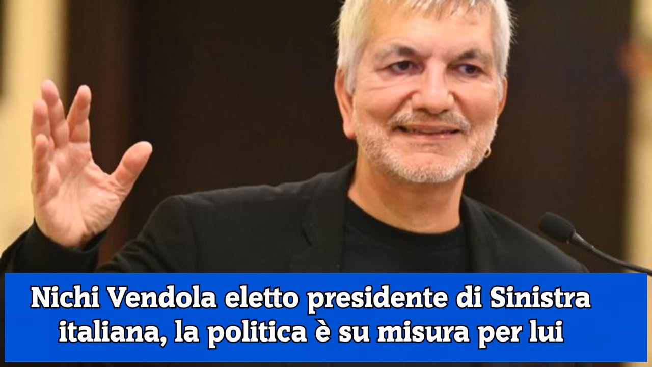 Nichi Vendola eletto presidente di Sinistra ita...
