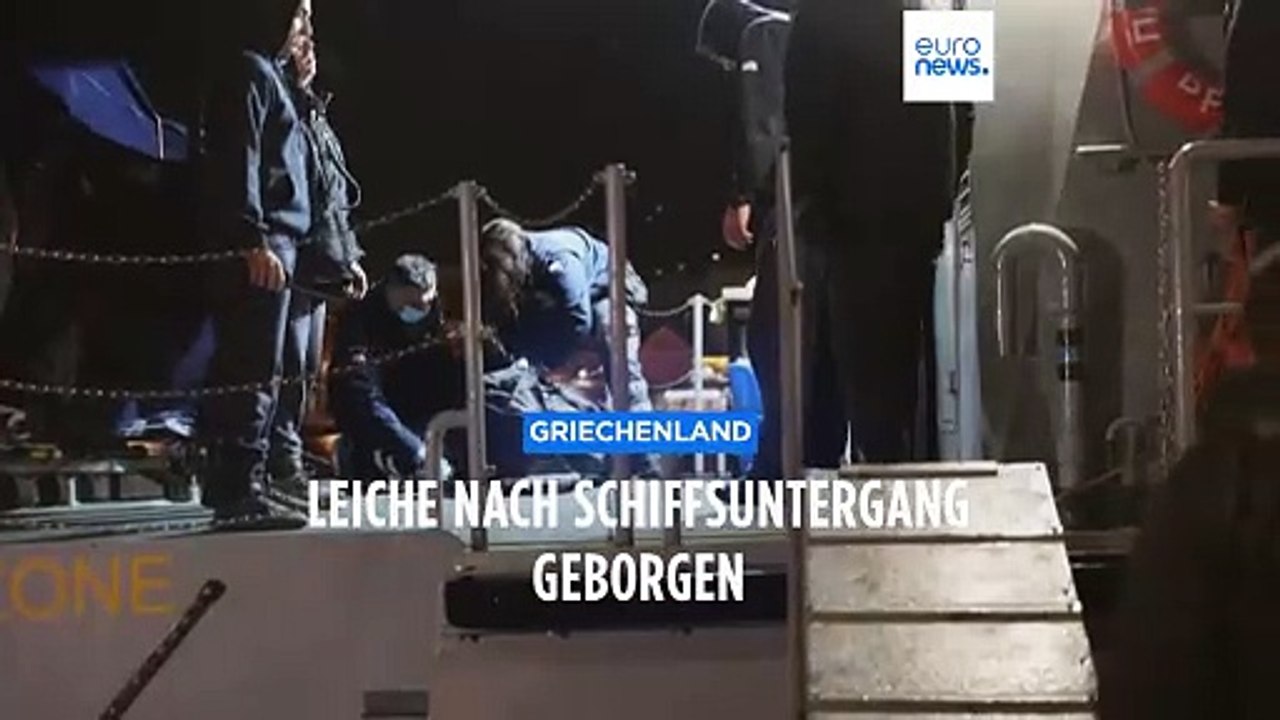 Frachter sinkt vor Lesbos: 12 Seeleute werden vermisst, ein Toter