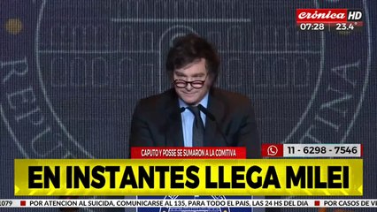 Download Video: Inminente llegada de Javier Milei a Estados Unidos