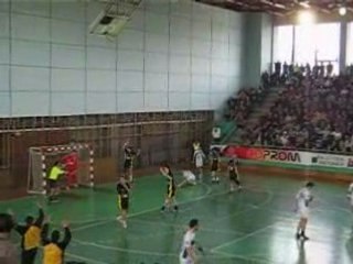 Minaur - Constanta 34-29 Gol Pesic contraatac