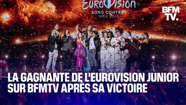 Eurovision Junior 2023: la jeune Française Zoé Clauzure revient sur sa victoire sur BFMTV