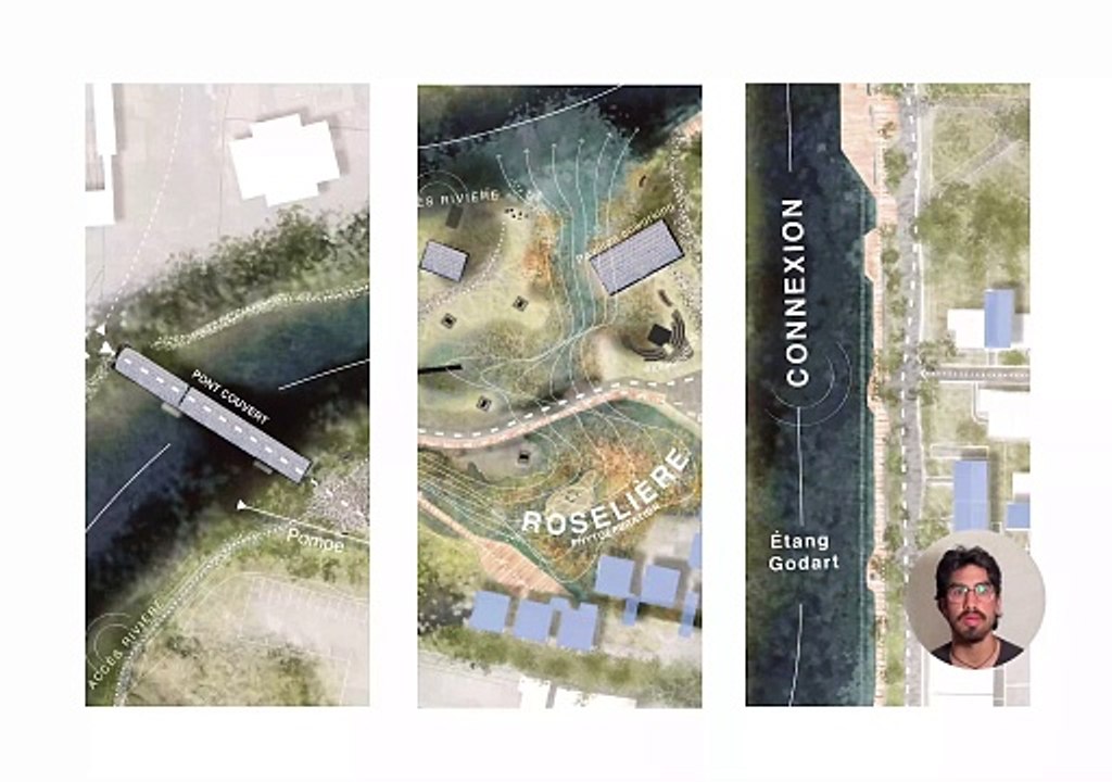 Rethel, un dialogue avec sa rivière : 1er prix concours d'idées BIOME 2