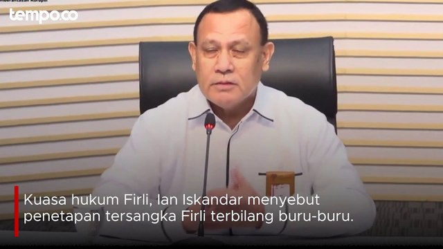 Tak Terima Jadi Tersangka, Firli Bahuri Tuduh Kapolda Metro Jaya Sebagai Dalangnya