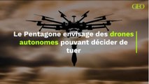 Le Pentagone envisage des drones autonomes pouvant décider de tuer