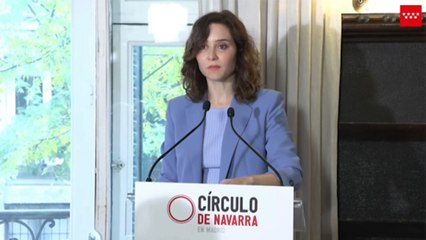 Ayuso acusa a Sánchez de "sitiar" a Madrid con el Plan del Tajo para "racionar el agua"