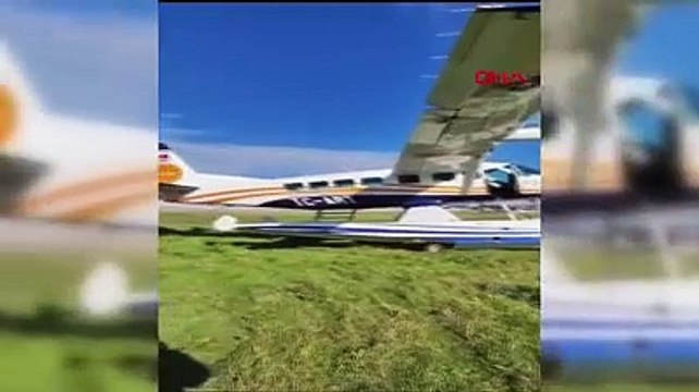 İstanbul'da uçak kazası! İniş sırasında pistten çıktı