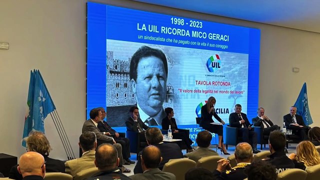 La Uil ricorda a Palermo Mico Geraci, il sindacalista ucciso dalla mafia