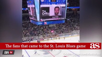 Watch: St. Louis Blues fans compared to characters from "The Office"