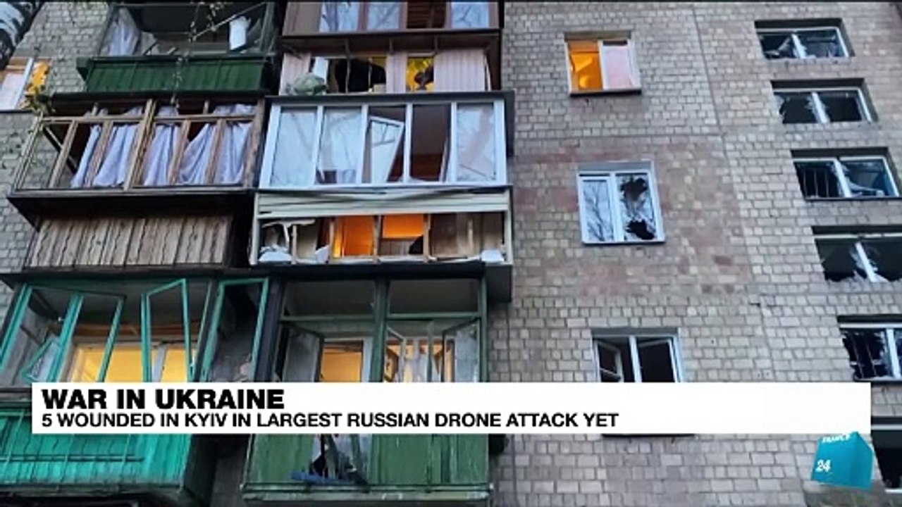 Russia says downed Ukrainian drones as fighting rages on eastern front