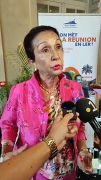 Huguette Bello, présidente de Région