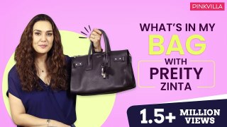 What's in my bag with Preity Zinta _ Pinkvilla _ Bollywood _ Fashion _ Lifestyle