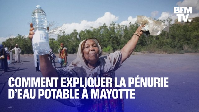 Coupures d’eau, déforestation, vétustée: comment expliquer la pénurie d’eau potable à Mayotte?