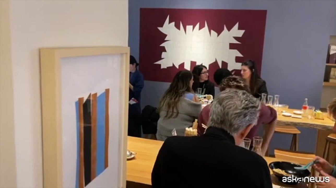 David Tremlett, due nuovi wall drawing per Zaz? Ramen a Milano