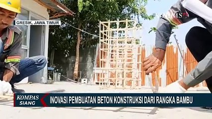 Inovasi Beton Konstruksi dari Rangka Bambu di Gresik Raih Predikat Excellent di IQPC Malaysia