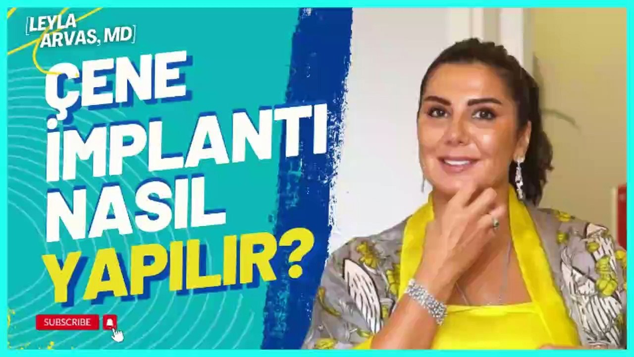 Çene İmplantı Nasıl Yapılır? | Op. Dr. Leyla ARVAS