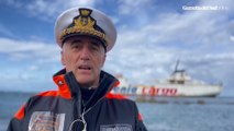 Comandante guardia costiera sul traghetto incagliato a Rometta