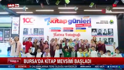 Bursa'da Kitap Mevsimi başladı